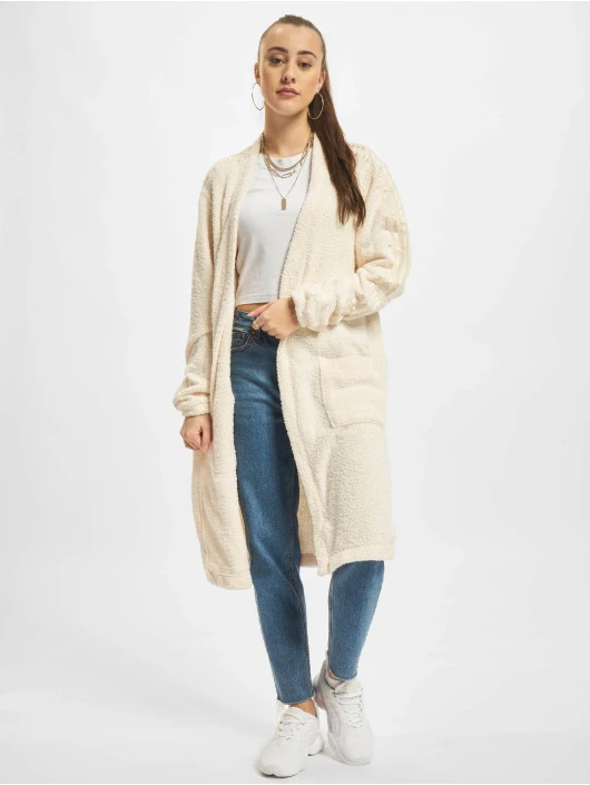 Adidas Originals Damen Strickjacke Loungwear In Beige 1 Adidas Originals Damen Strickjacke Loungwear In Beige