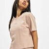 Adidas Originals Damen T-Shirt Cropped In Beige