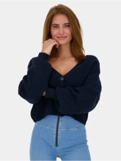 Damen Strickjacke Krissyak In Blau