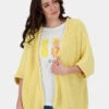 Damen Strickjacke Macyak In Gelb
