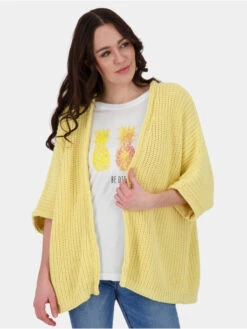 Damen Strickjacke Macyak In Gelb