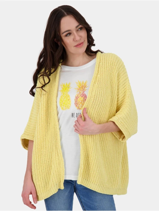 Damen Strickjacke Macyak In Gelb 1 Damen Strickjacke Macyak In Gelb