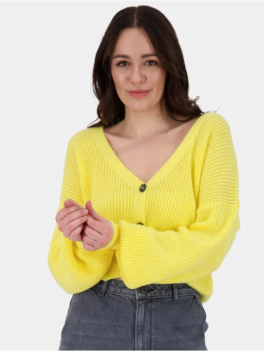 Damen Strickjacke Krissyak In Gelb 1 Damen Strickjacke Krissyak In Gelb