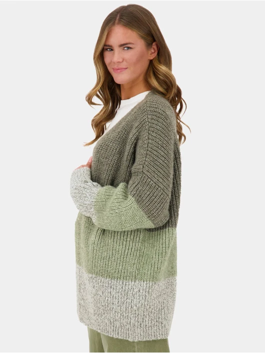 Damen Strickjacke Maleaak Z In Khaki 1 Damen Strickjacke Maleaak Z In Khaki