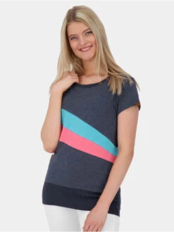 Damen T-Shirt Clea In Blau