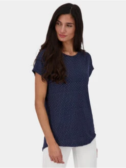 Damen T-Shirt Mimmy B In Blau