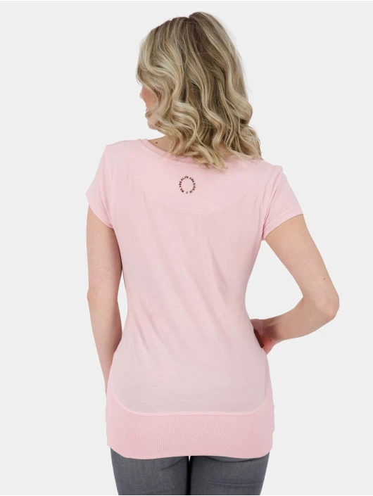 Damen T-Shirt Bund A In Rosa 2 Damen T-Shirt Bund A In Rosa – Bild 2