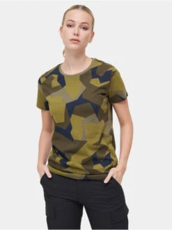 Brandit Damen T-Shirt Ladies In Camouflage