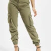 DEF Damen Cargohose Ruby In Olive