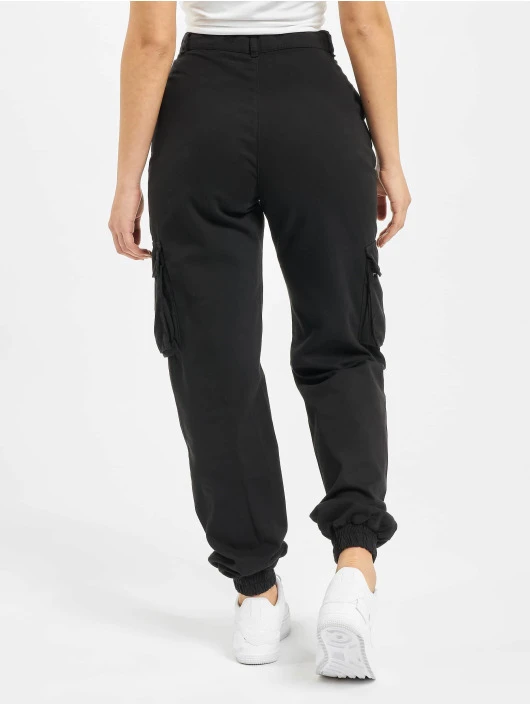 DEF Damen Cargohose Ruby In Schwarz 2 DEF Damen Cargohose Ruby In Schwarz – Bild 2