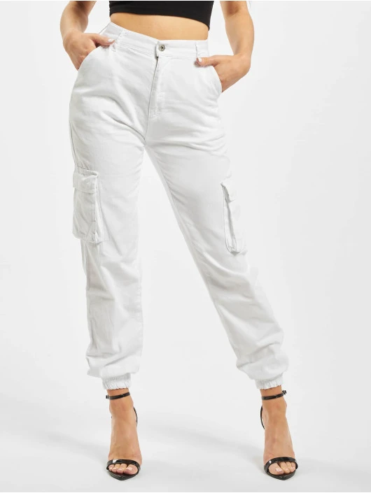 DEF Damen Cargohose Ruby In Weiß 1 DEF Damen Cargohose Ruby In Weiß
