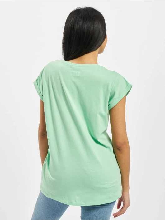 DEF Damen T-Shirt Sizza In Grün 2 DEF Damen T-Shirt Sizza In Grün – Bild 2