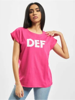DEF Damen T-Shirt Sizza In Pink