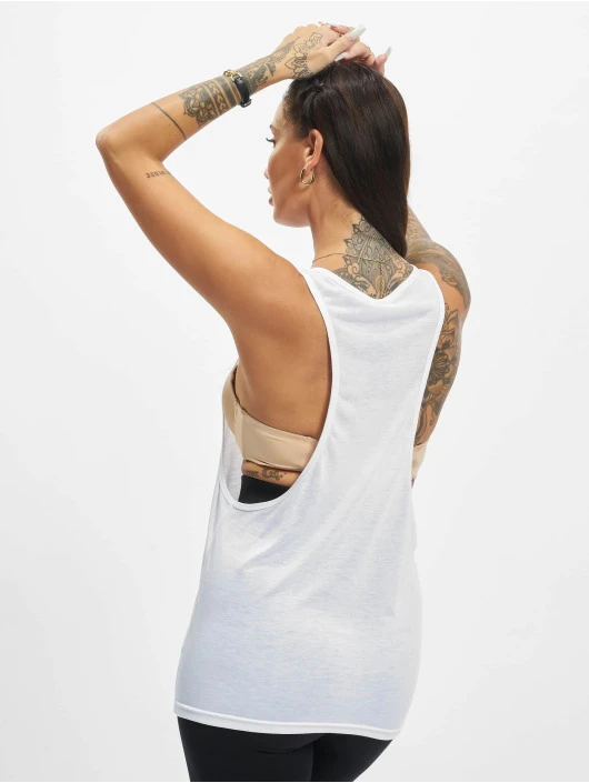 DEF Damen Tank Tops In Weiß 2 DEF Damen Tank Tops In Weiß – Bild 2