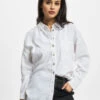 Denim Project Damen Hemd DPWclara Linen In Weiß