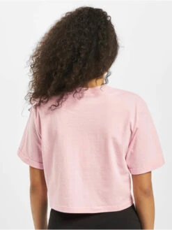 Ellesse Damen T-Shirt Alberta Crop In Rosa -URBAN CLASSICS Verkaufsgeschäft ellesse t shirt rosa 717718 1