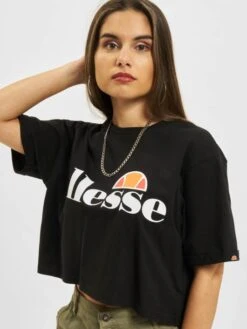 Ellesse Damen T-Shirt Alberta In Schwarz