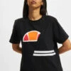 Ellesse Damen T-Shirt Alibi Oversized In Schwarz