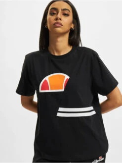 Ellesse Damen T-Shirt Alibi Oversized In Schwarz