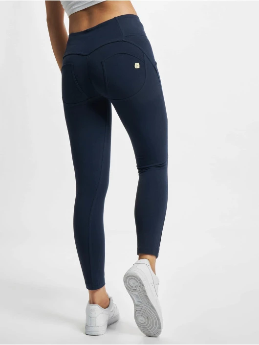 Freddy Damen Legging Wrup Medium Cotton 7/8 In Blau 1 Freddy Damen Legging Wrup Medium Cotton 7/8 In Blau