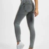 Freddy Damen Legging High Denim 7/8 In Grau