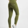 Freddy Damen Legging Wrup High Cotton In Grün