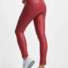 Freddy Damen Legging Wrup High Faux Leather 7/8 In Rot