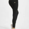 Freddy Damen Legging Wrup Medium Cotton 7/8 In Schwarz