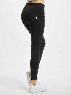 Freddy Damen Legging Wrup Medium Cotton 7/8 In Schwarz