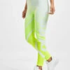 GCDS Damen Legging Faded In Gelb