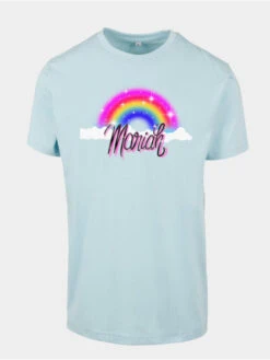Damen T-Shirt Ladies Mariah Rainbow In Blau