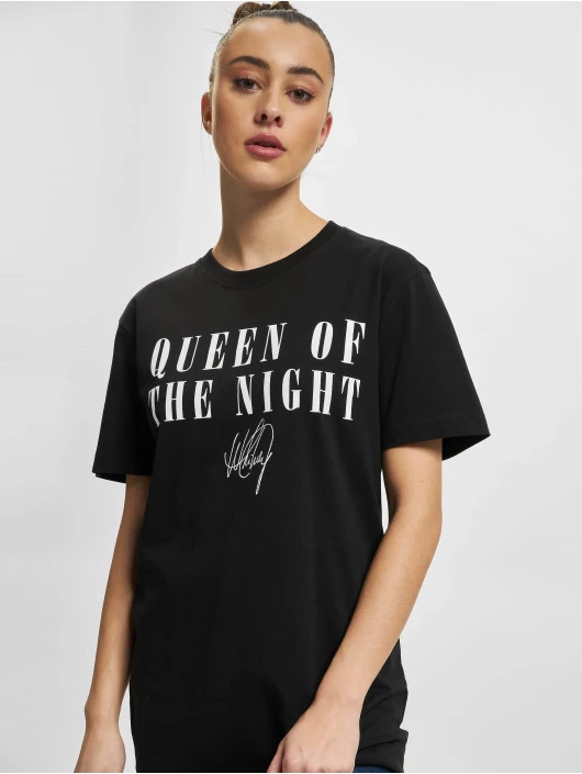 Damen T-Shirt Ladies Whitney Queen Of The Night In Schwarz 1 Damen T-Shirt Ladies Whitney Queen Of The Night In Schwarz
