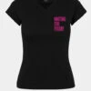 Mister Tee Damen T-Shirt Ladies Waiting For Friday Box In Schwarz