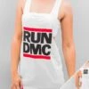 Mister Tee Damen Tank Tops Un DMC Logo In Weiß