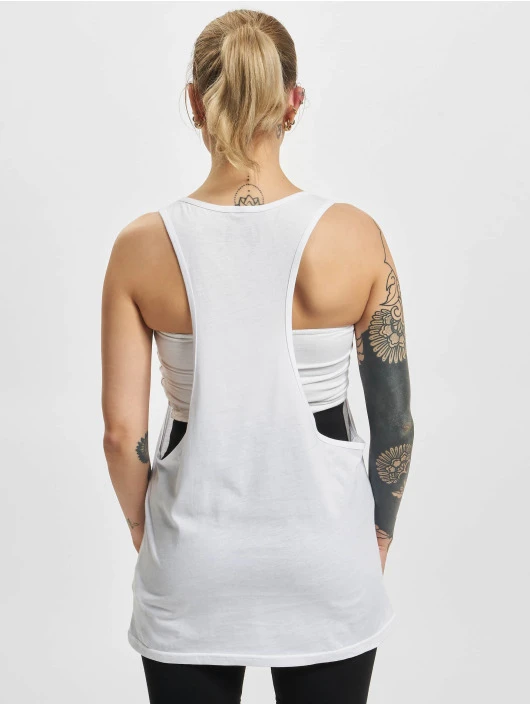 Mister Tee Damen Tank Tops Ladies F-Word In Weiß 2 Mister Tee Damen Tank Tops Ladies F-Word In Weiß – Bild 2