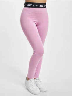 Nike Damen Legging Club In Rosa