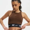 Nike Damen Tank Tops NSW Crop In Braun