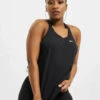 Nike Damen Tank Tops W Nk Dry Ess Elastika In Schwarz