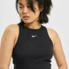 Nike Damen Tank Tops W Nsw Essntl Rib In Schwarz