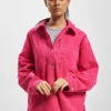 ONLY Damen Hemd Bitten Cord Round Shacket In Pink