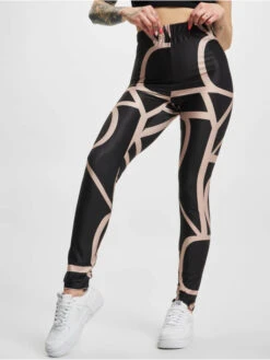 ONLY Damen Legging Tina In Schwarz