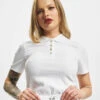 ONLY Damen Poloshirt Elsa S/S Polo Top Jrs In Weiß