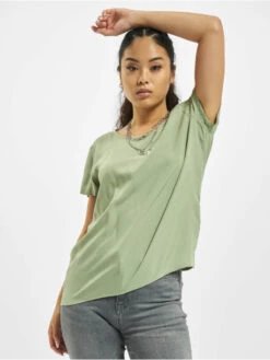 ONLY Damen T-Shirt OnlFirst One Life Solid Noos In Grün