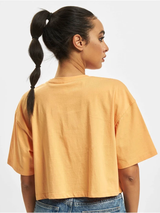 ONLY Damen T-Shirt May Y Cropped In Orange 2 ONLY Damen T-Shirt May Y Cropped In Orange – Bild 2