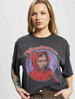 ONLY Damen T-Shirt Nas In Schwarz