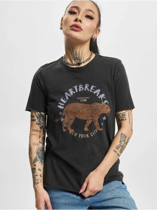 ONLY Damen T-Shirt Lucy Night In Schwarz 1 ONLY Damen T-Shirt Lucy Night In Schwarz