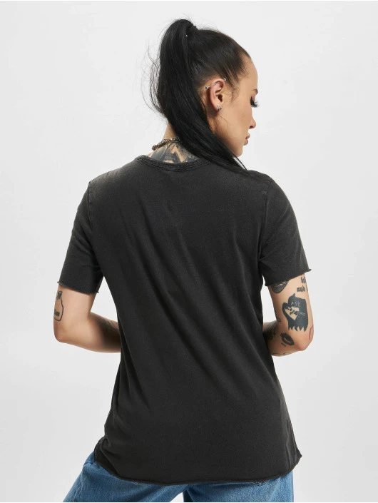 ONLY Damen T-Shirt Lucy Night In Schwarz 2 ONLY Damen T-Shirt Lucy Night In Schwarz – Bild 2