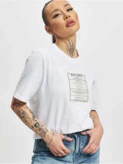 ONLY Damen T-Shirt Natalie Boxy In Weiß