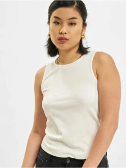 ONLY Damen Tank Tops OnlNuvella Life In Weiß