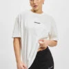 Pegador Damen T-Shirt Beverly Logo Oversized In Weiß